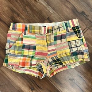 Plaid shorts